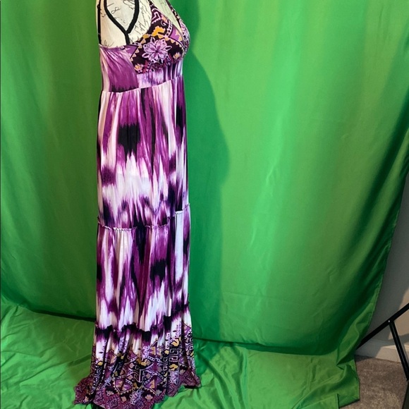 Magic Purple Sundress Sleeveless Maxi - Picture 5 of 9